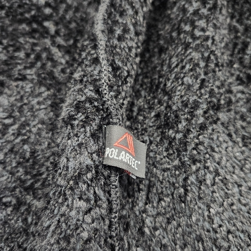 Patagonia Black Regulator Polartech Deep Fluffy Pile Full-Zip Fleece Jacket - Picture 8 of 12